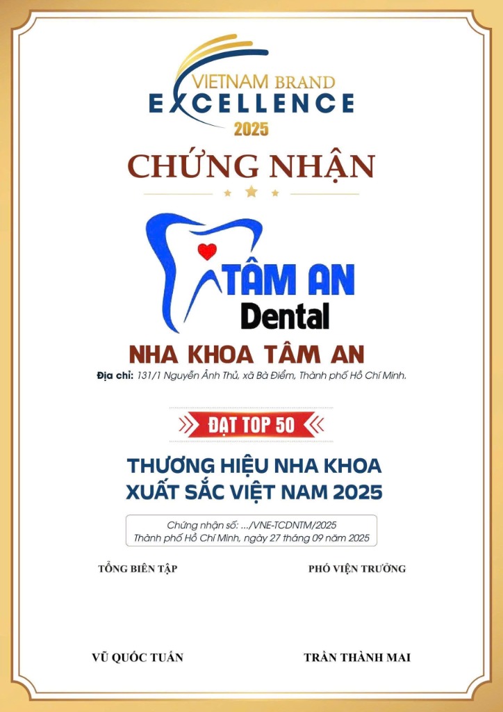 Chứng nhận xuất sắc